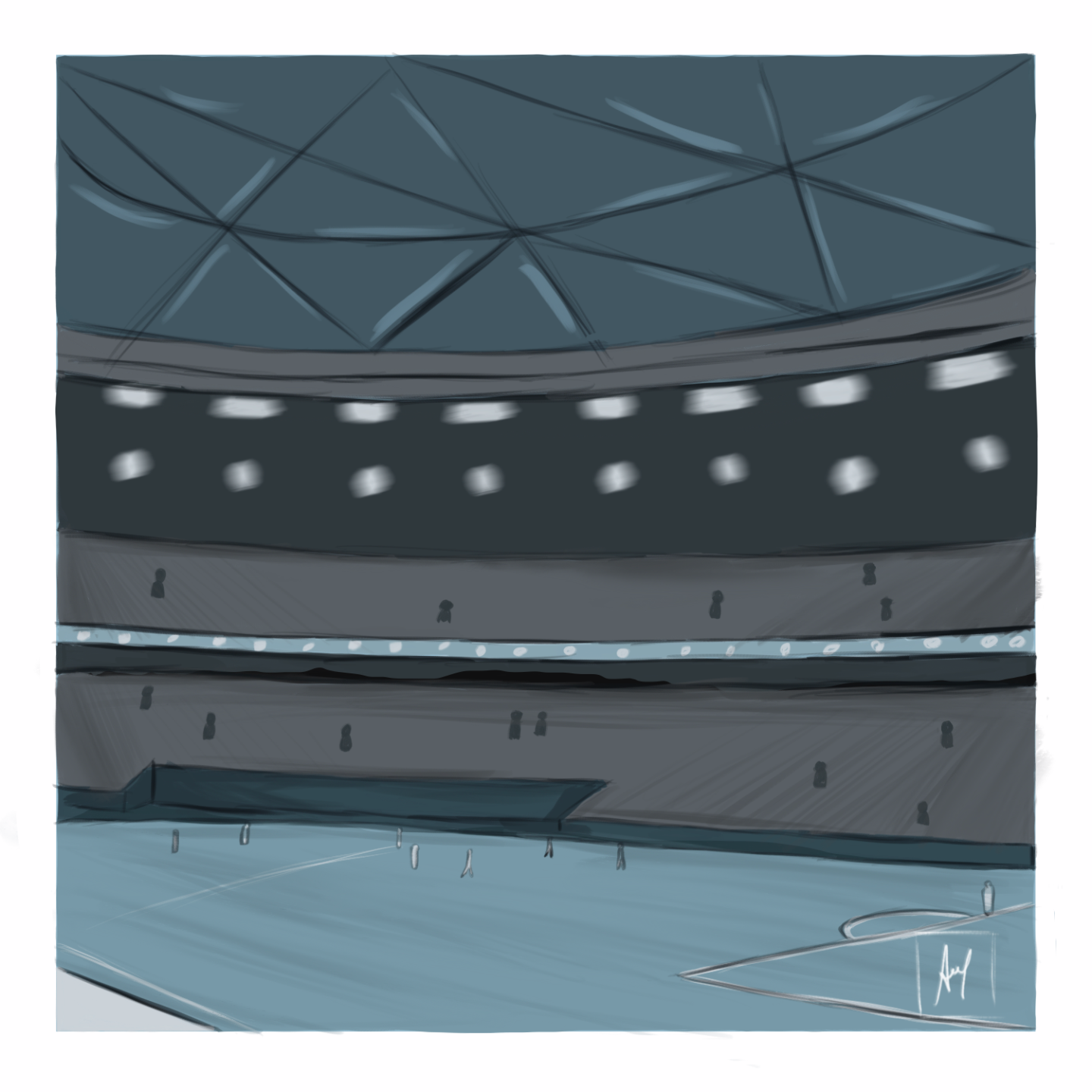 olympics cartoon